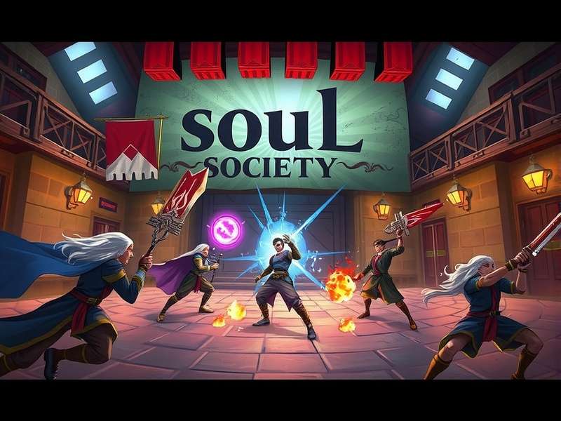 Soul Society Raid Combat Scene